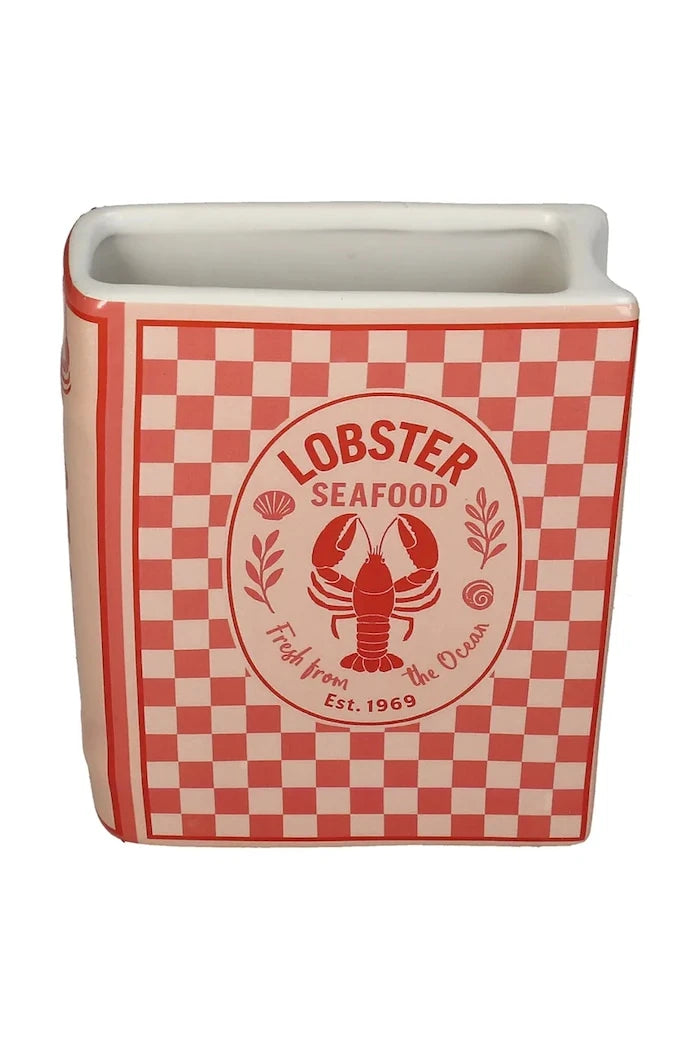 Декоративна ваза home & lifestyle Lobster 18 x 5,5 x 15 cm