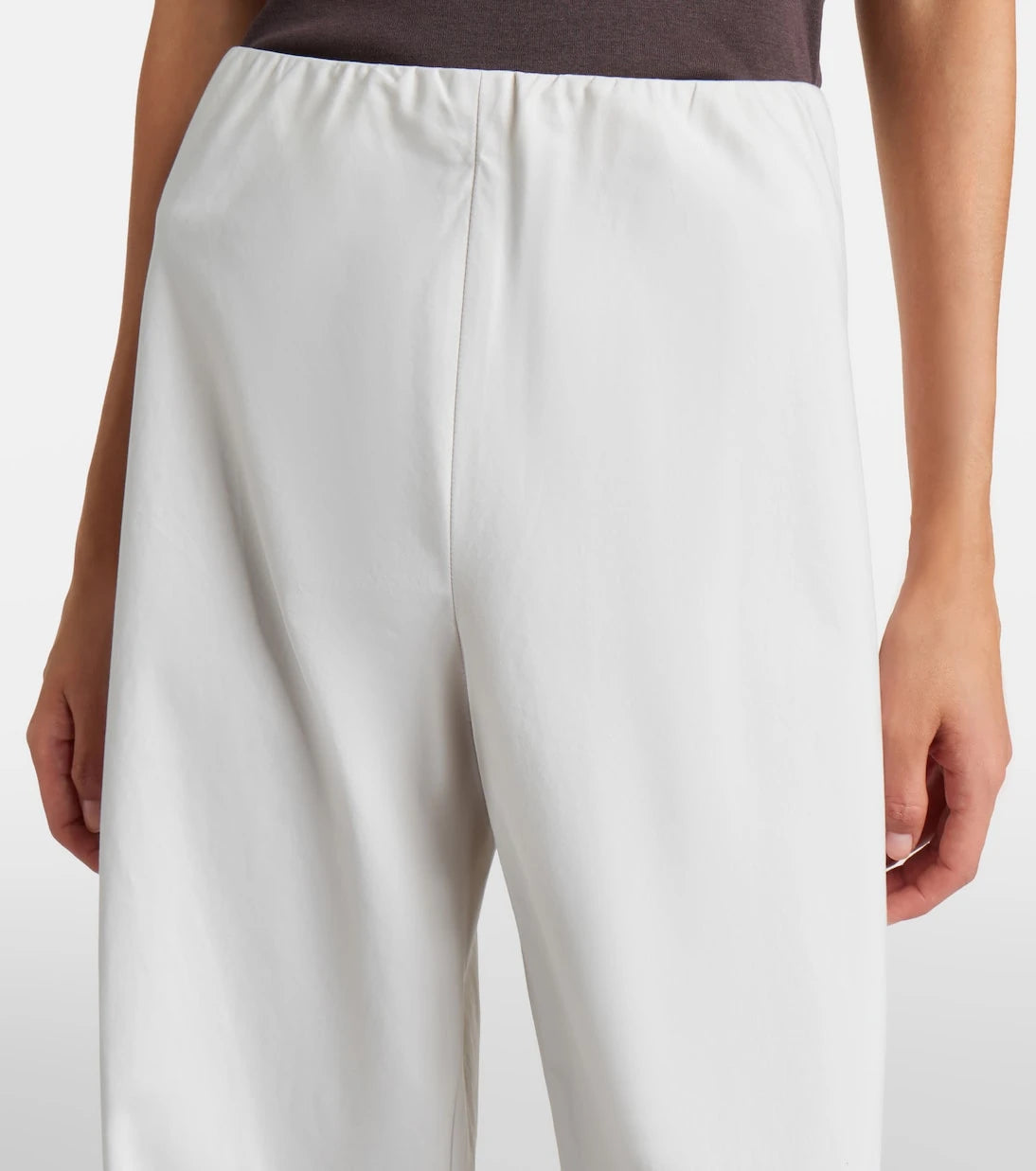 Vince - Colette cotton twill wide-leg pants