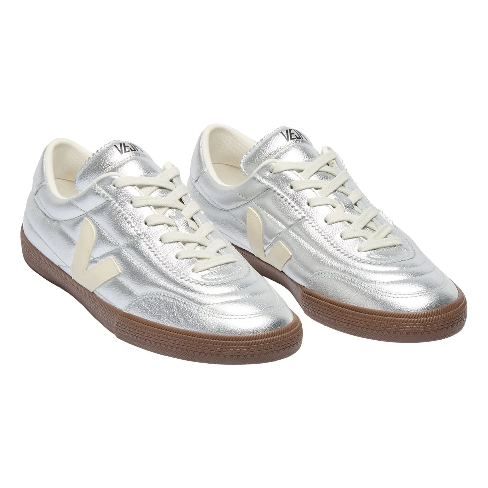 Veja - Panenka O.T. Leather Sneakers | Silver