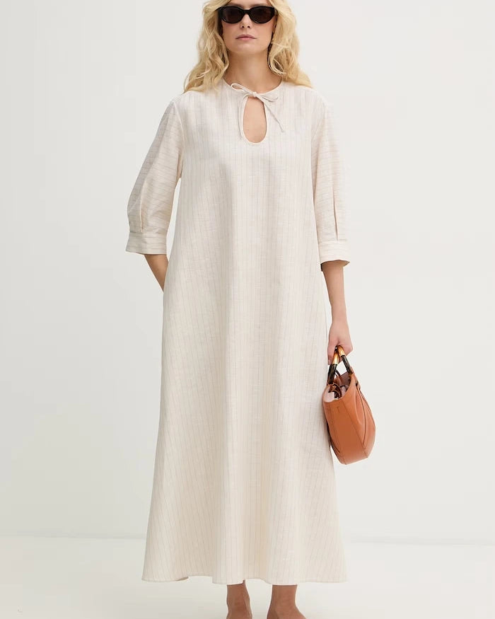 MM by Max Mara Keten Yazlık Elbise MEMO