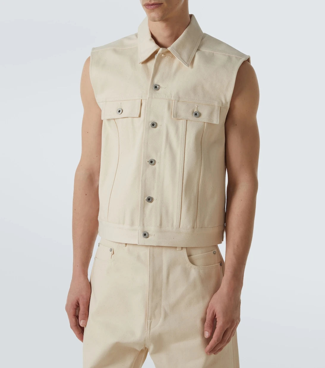 Rick Owens - DRKSHDW denim vest