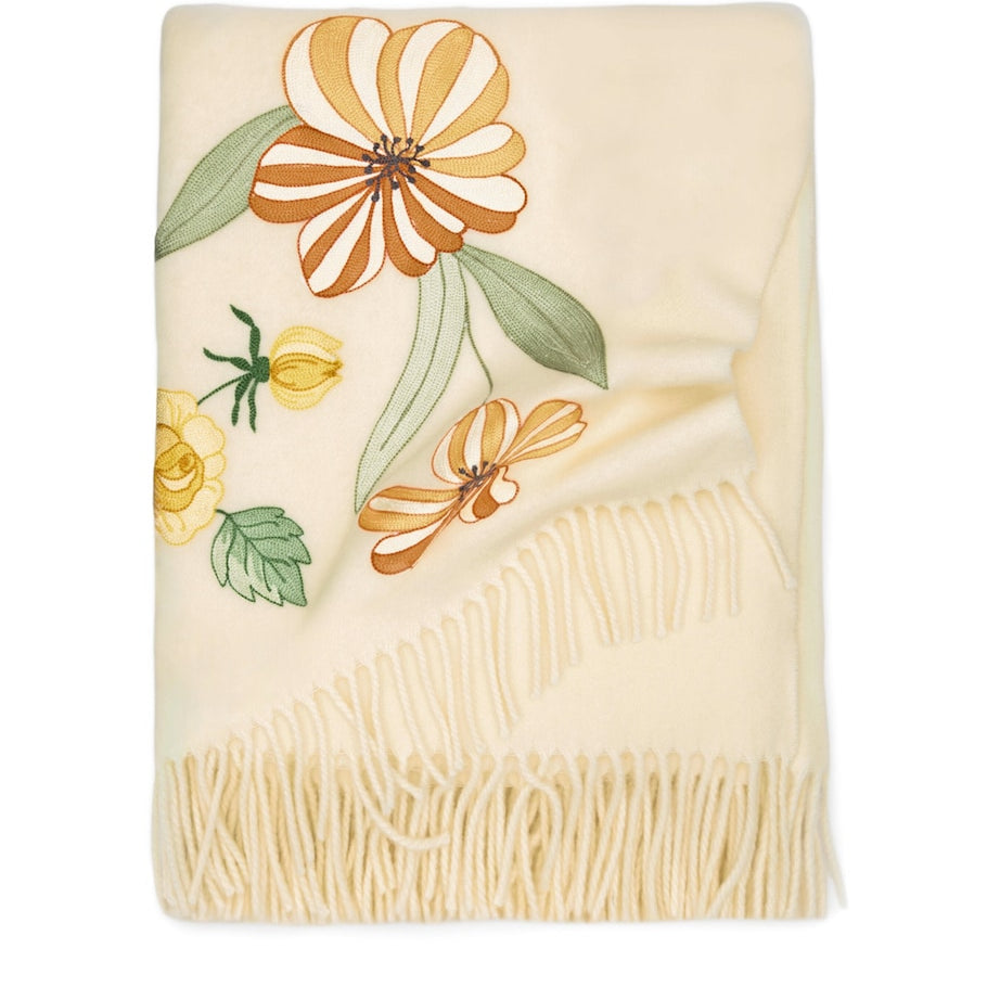 Virgin Wool Giardino Throw (132cm × 159cm)