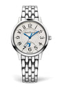 Jaeger-LeCoultre Medium Stainless Steel and Diamond Rendez-Vous Night & Day Watch 34mm