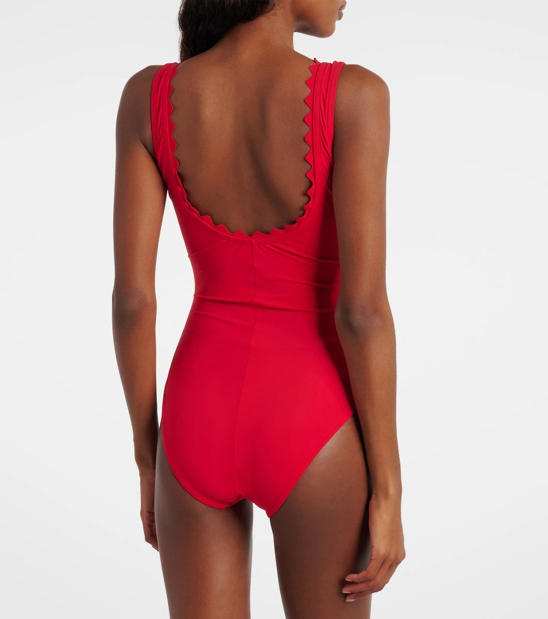 Karla Colletto - Inés scalloped swimsuit