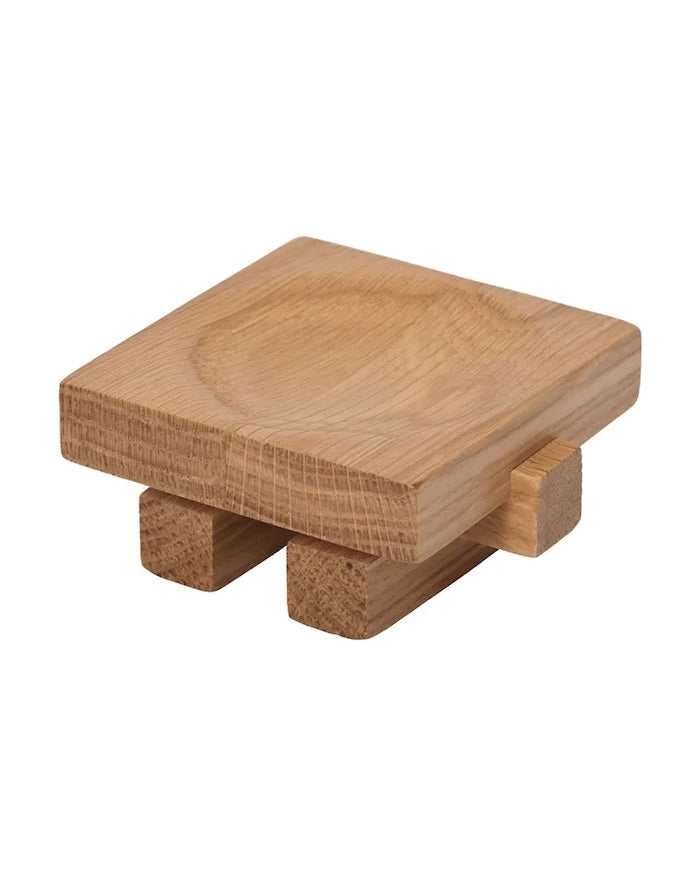 Ferm Living Meşe ağacından dekoratif tepsi 3,5 x 7 x 8 cm