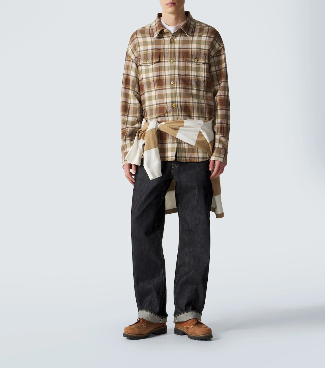 Visvim - Scout Moc leather lace-up boots