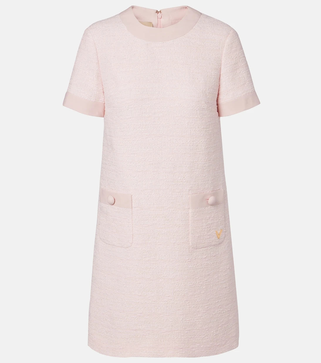 Valentino - VGold tweed minidress