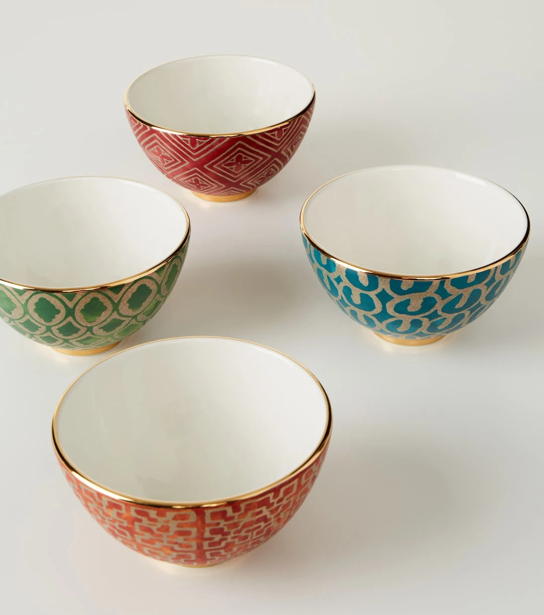 L'Objet - x Fortuny set of 4 earthenware cereal bowls