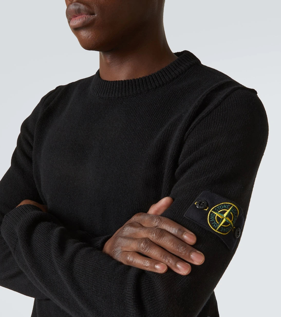 Stone Island - Compass wool-blend sweater