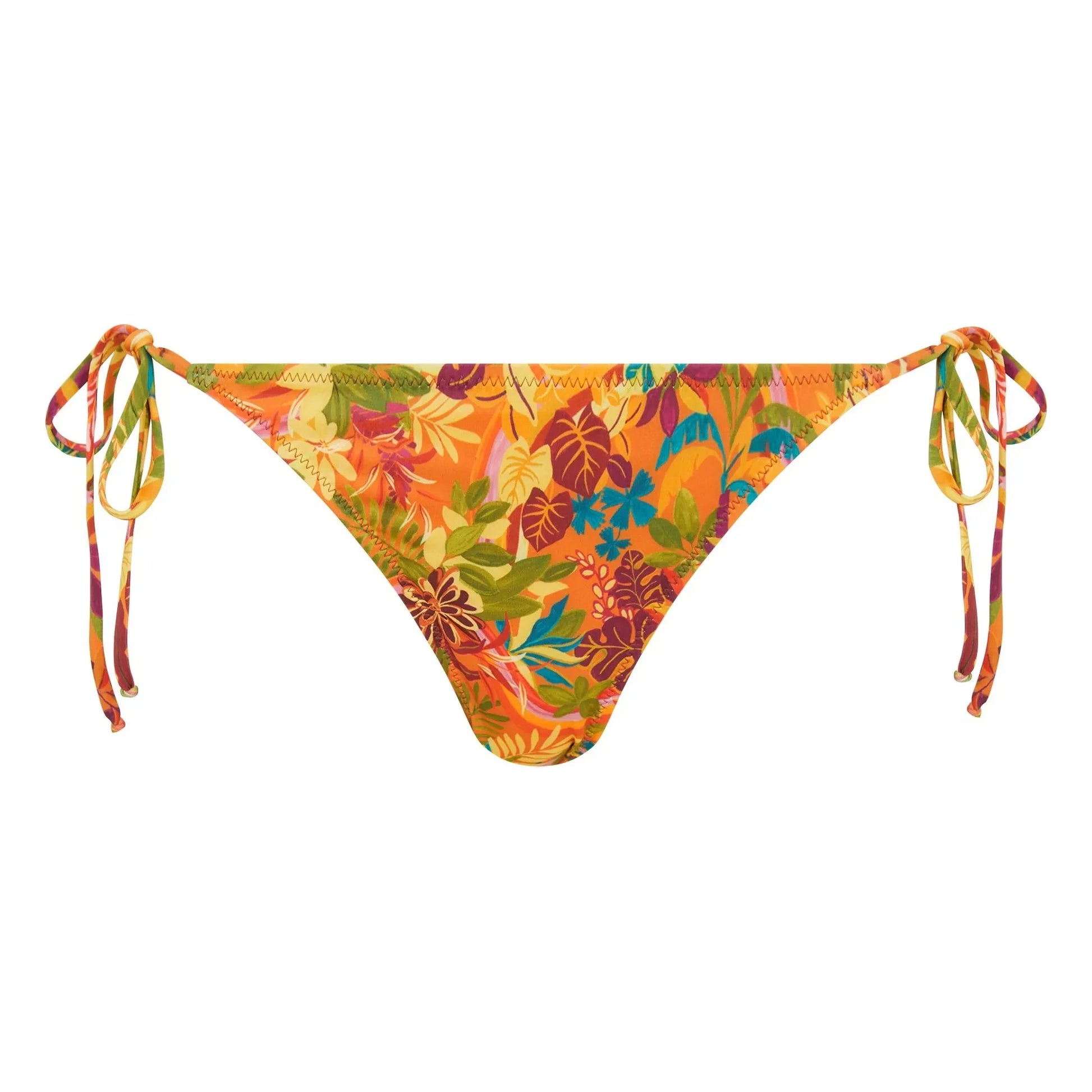 Momoni - Malene Printed Jersey Bottom | Orange