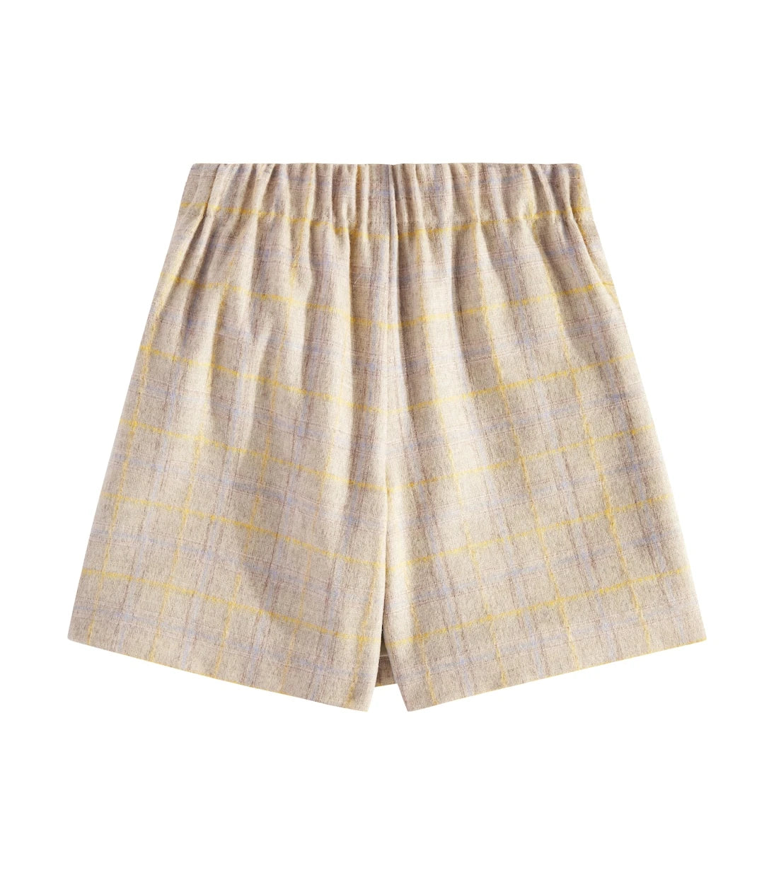 Brunello Cucinelli Kids - شورت تنورة من الفلانيل المخلوط بالصوف