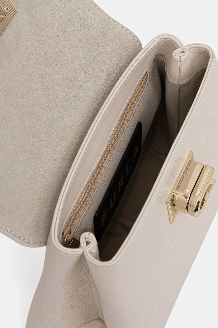 Furla чанта tote дамска от кожа 1927 Mini Top Handle