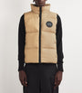 Canada Goose Beige Down Lawrence Puffer Gilet