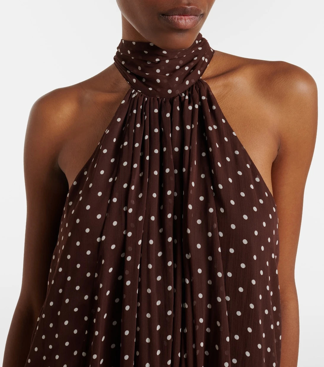 Rotate - Polka-dot chiffon jumpsuit
