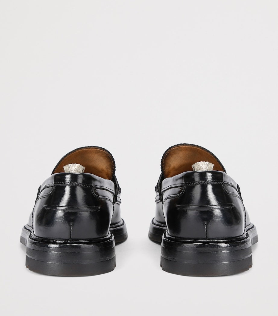 Officine Creative Leather Sax Flexi Loafers