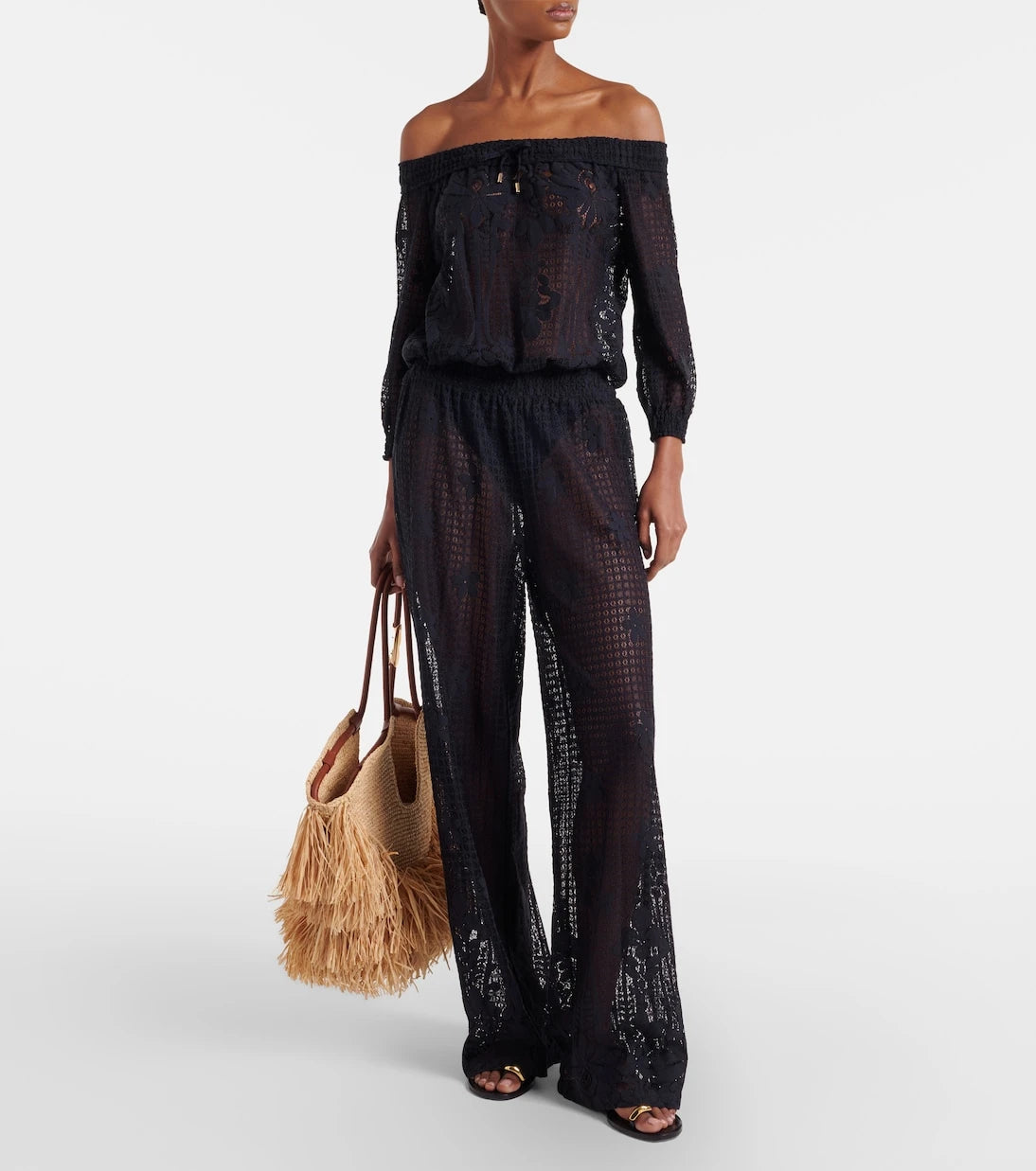 Melissa Odabash - Tully crochet jumpsuit