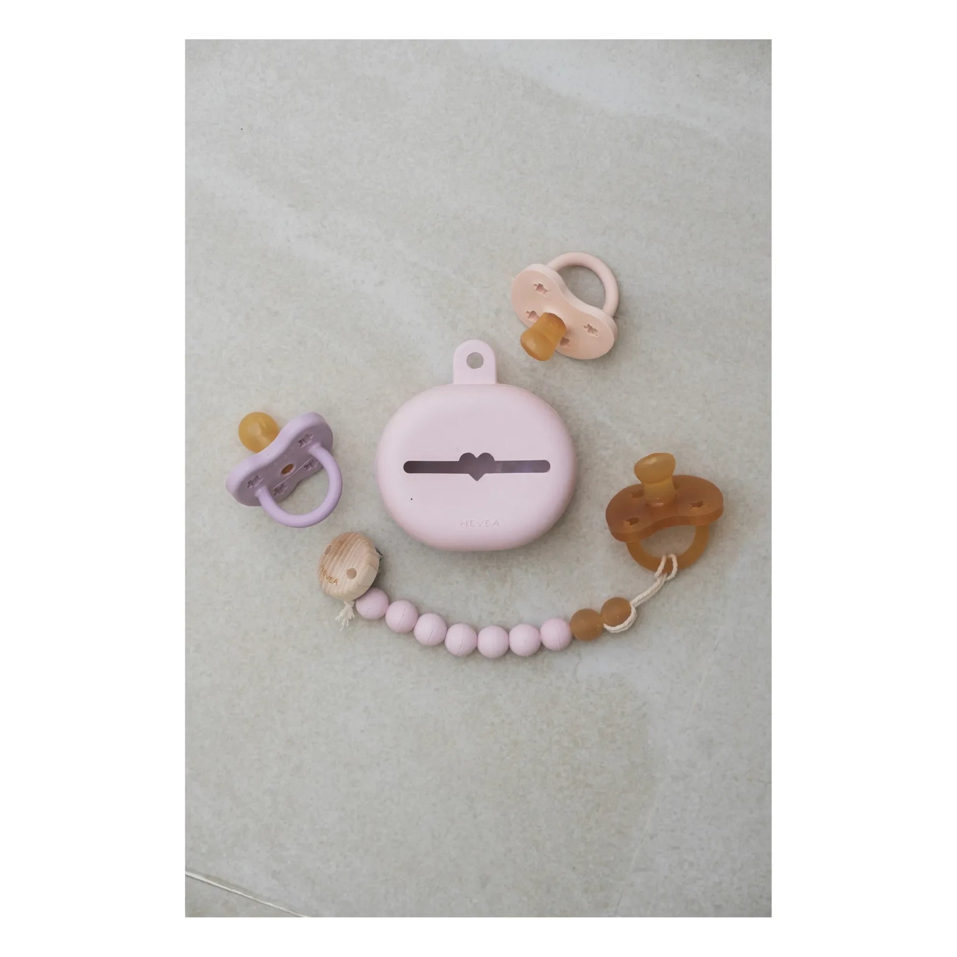 Hevea - Natural Rubber Dummy Case | Powder pink
