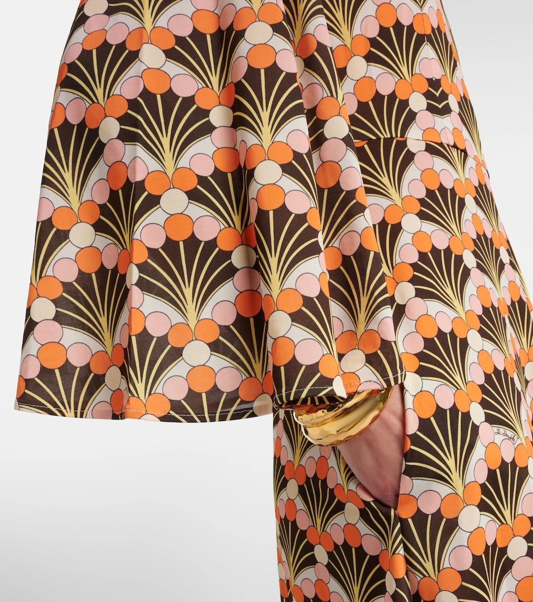 La DoubleJ - Sorella printed midi dress