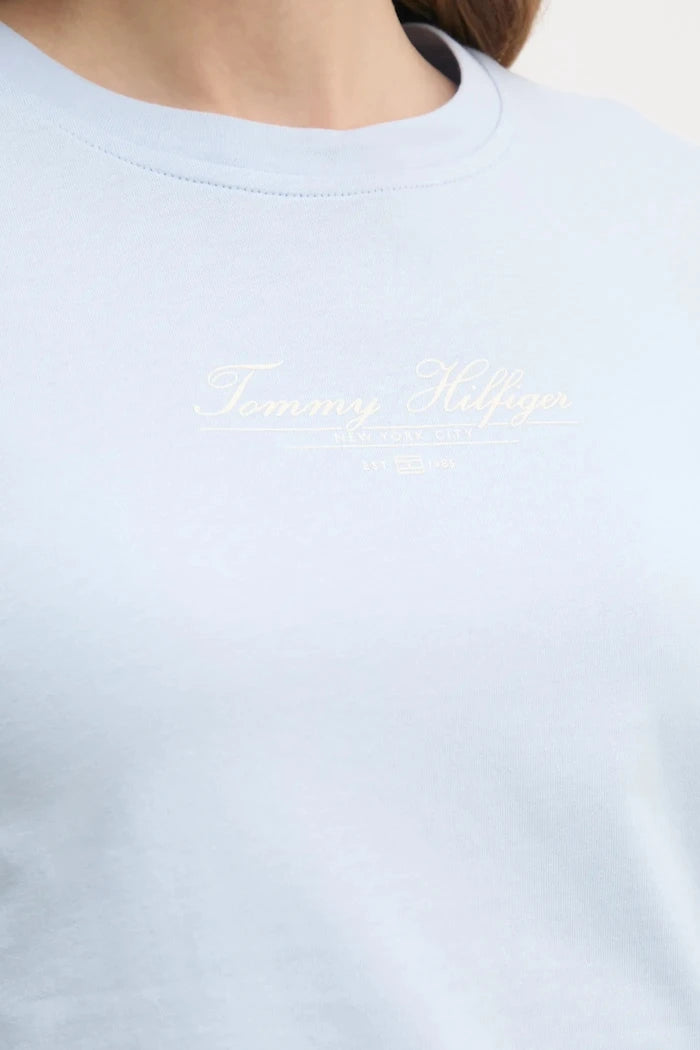 Pamuklu Tişört Tommy Hilfiger