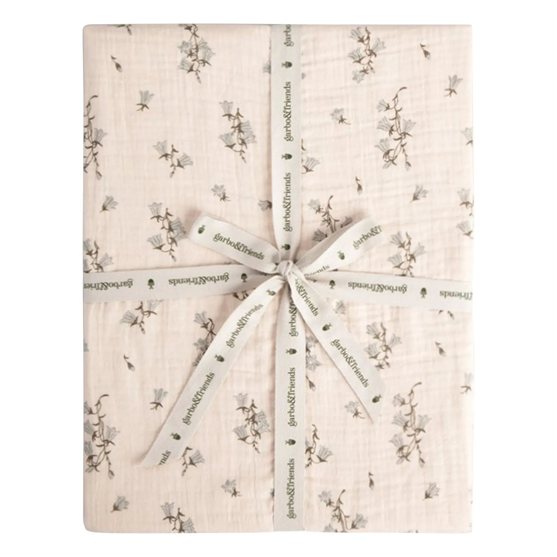 garbo&friends - Bluebell Cotton Chiffon Fitted Sheet | Cream