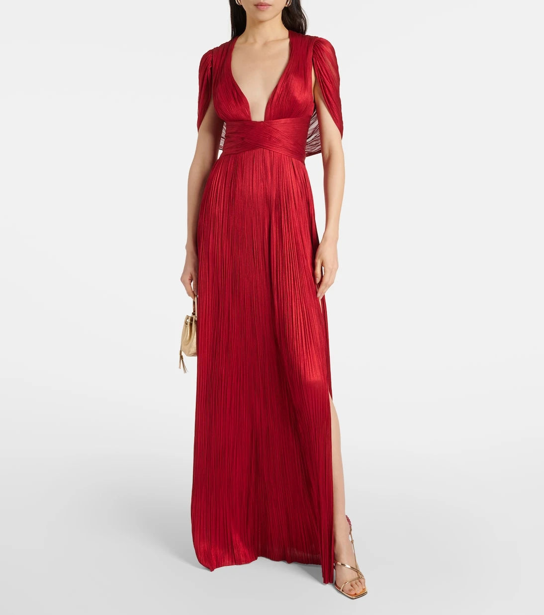Maria Lucia Hohan - Laurel caped silk gown