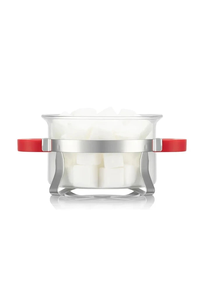 Bodum borosilikat cam şekerlik ve sütlük seti 7 x 10 x 8,2 cm