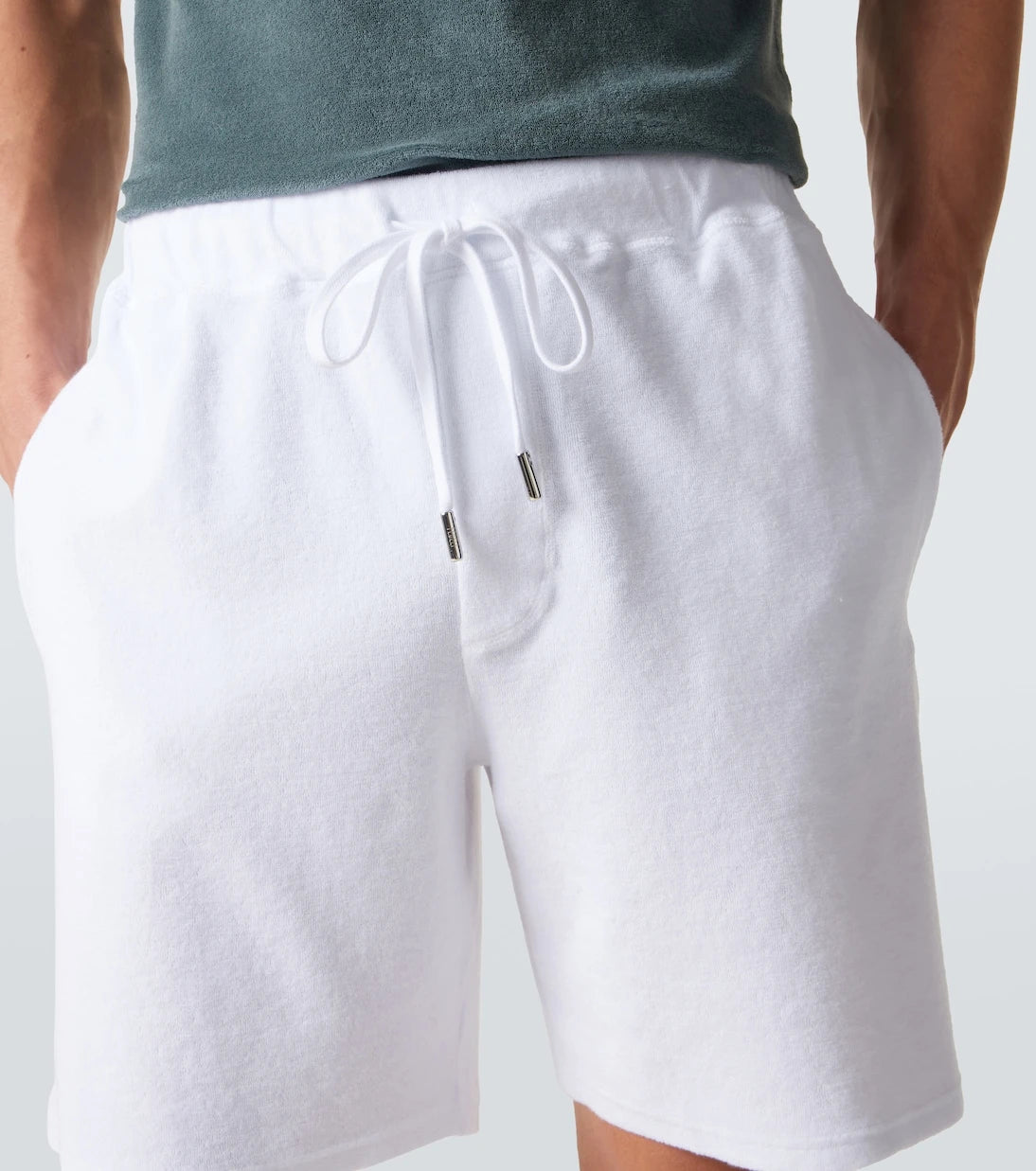 Fedeli - Cotton terry shorts