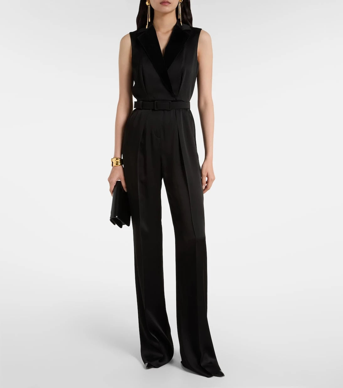 Max Mara - Scalata belted jumpsuit