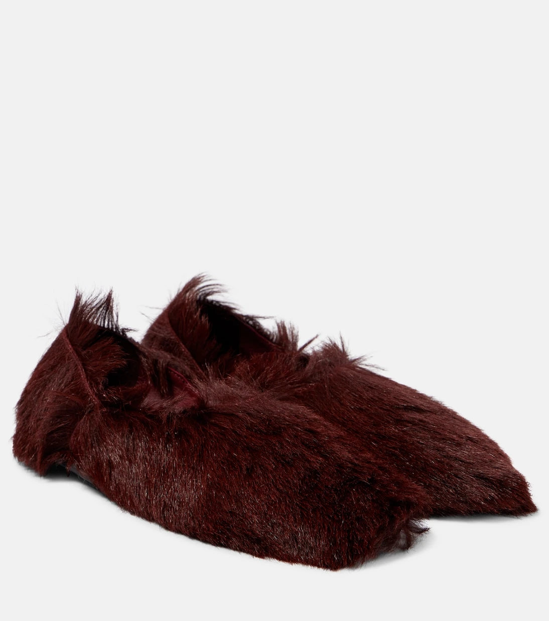 Jil Sander - Calf hair flats