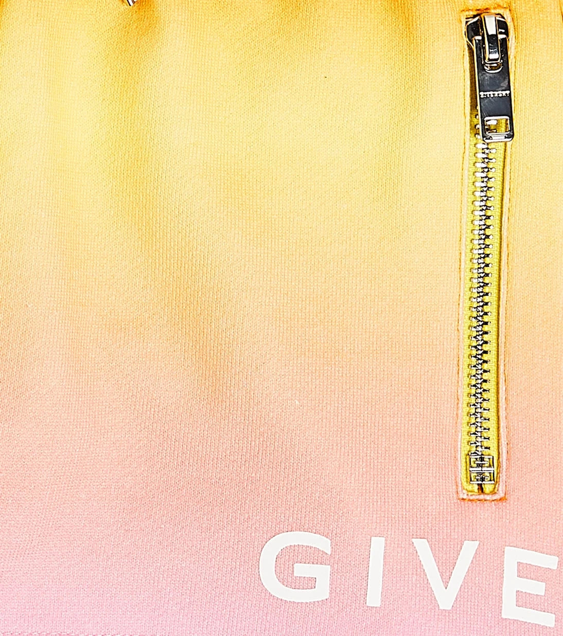 Givenchy Kids - Logo ombré cotton jersey shorts