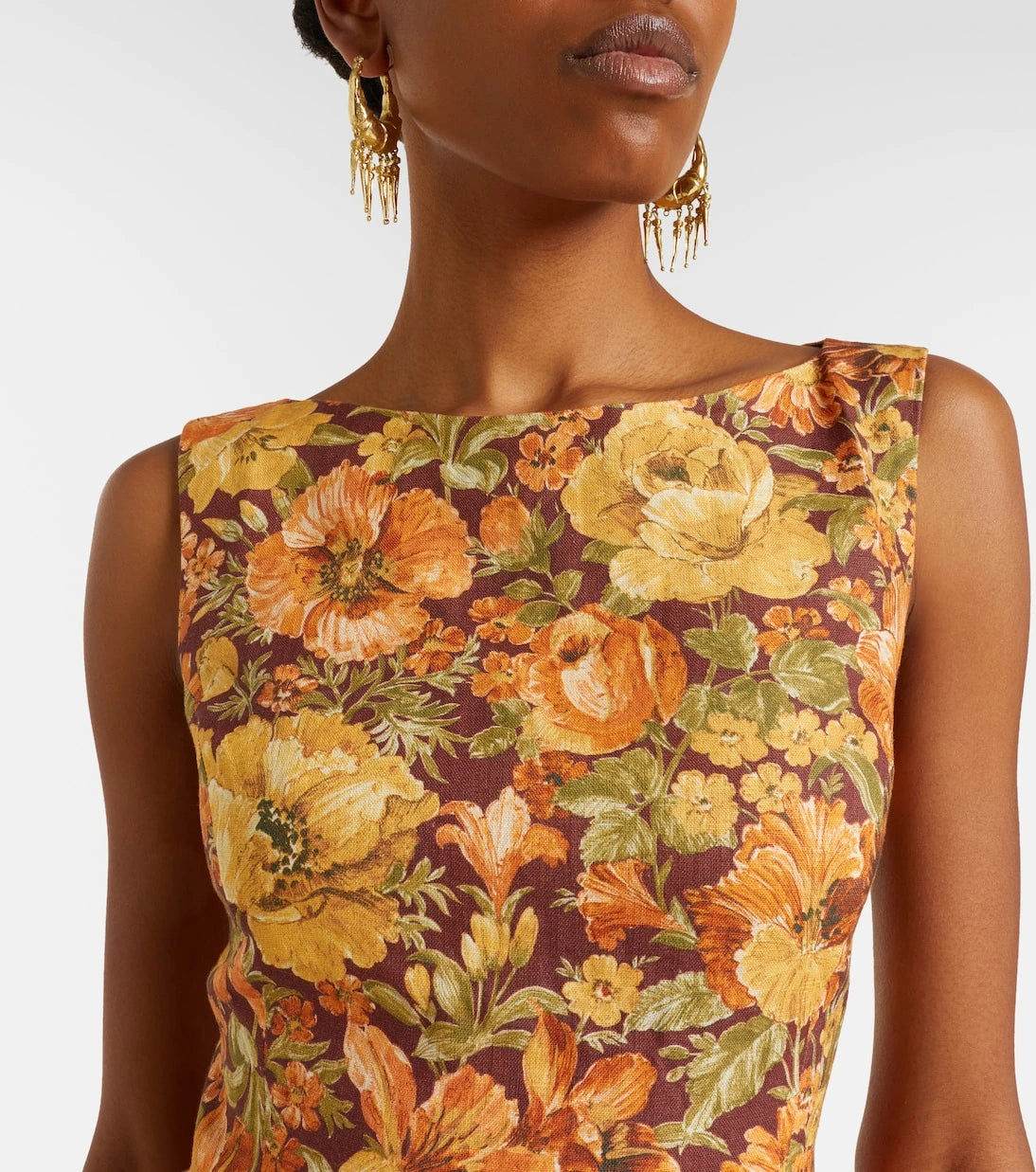Faithfull - Ana floral linen top
