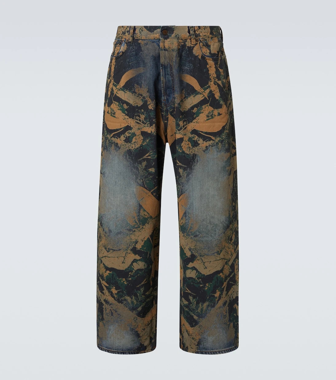 Acne Studios - 2023 printed wide-leg jeans