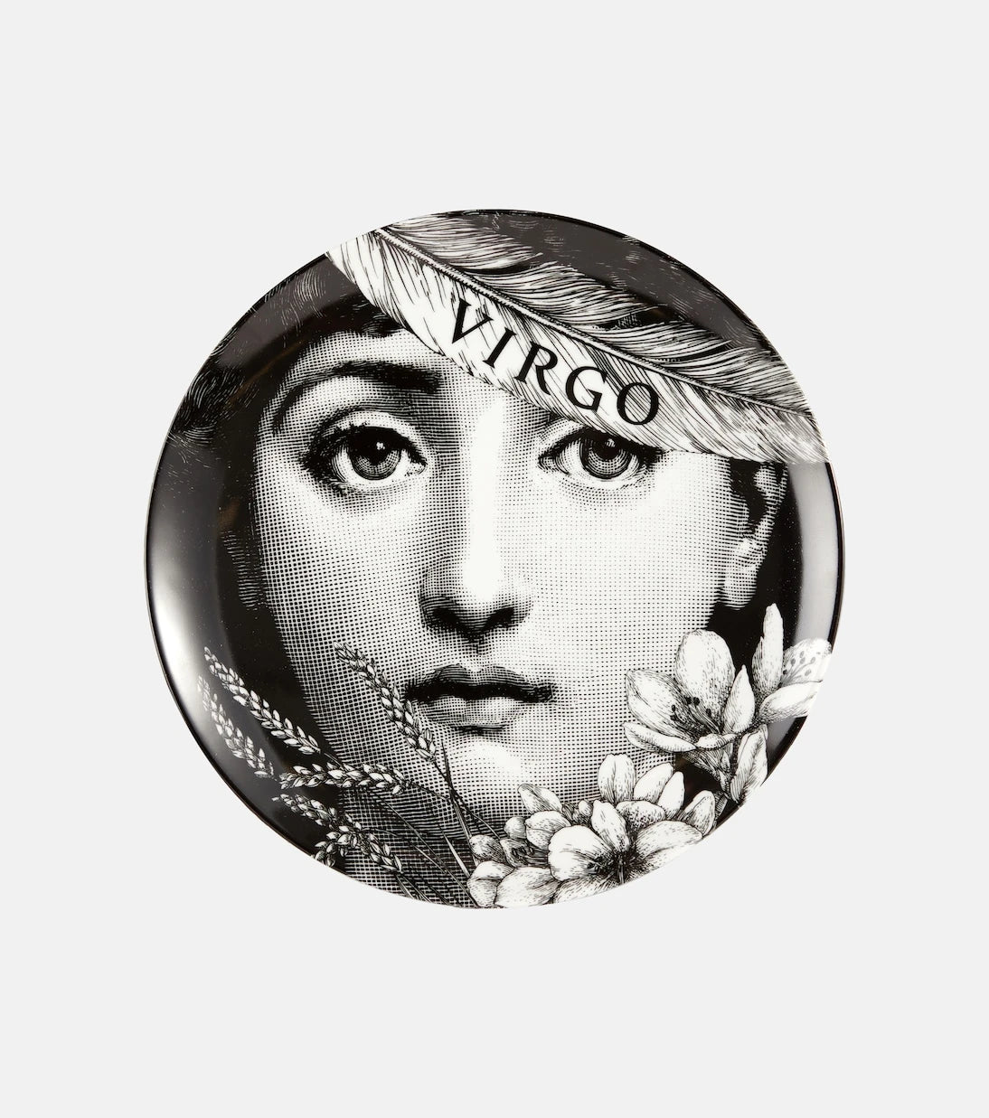 Fornasetti - صحن حائط تيما إي فارياتسيوني رقم 353 فيرجو
