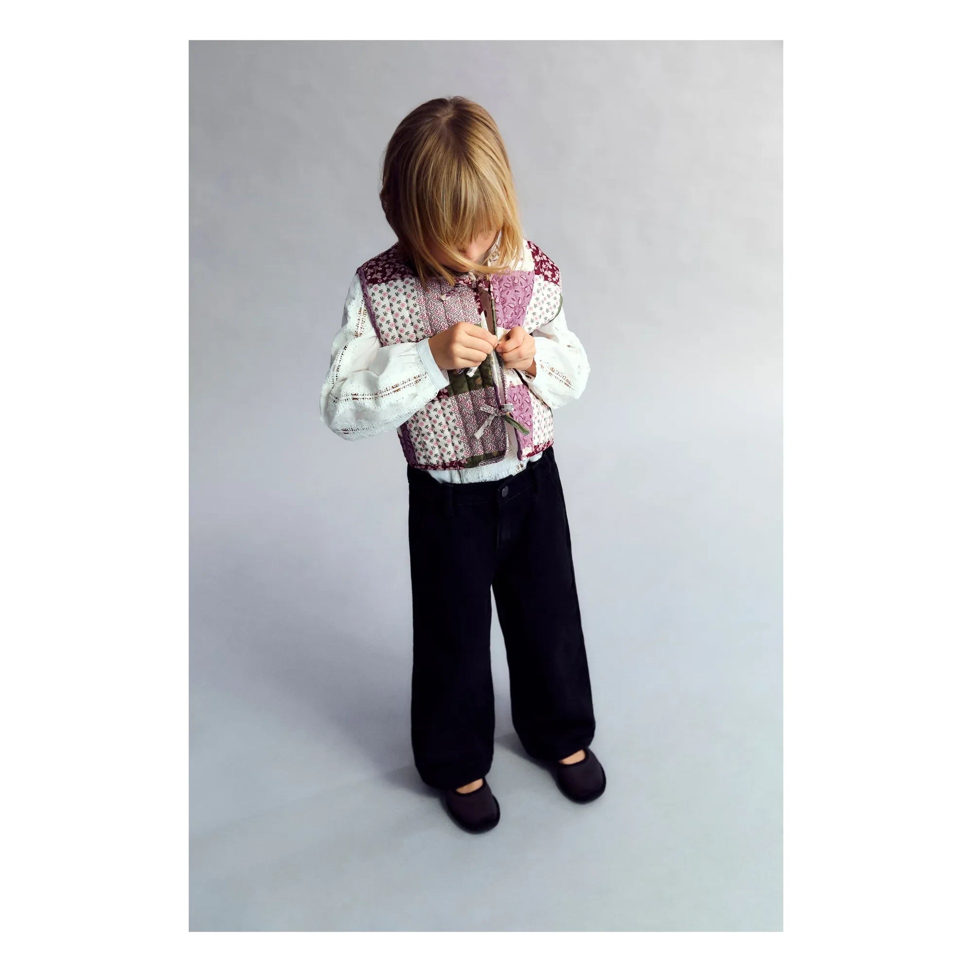 the new society - Dahlia blouse | White