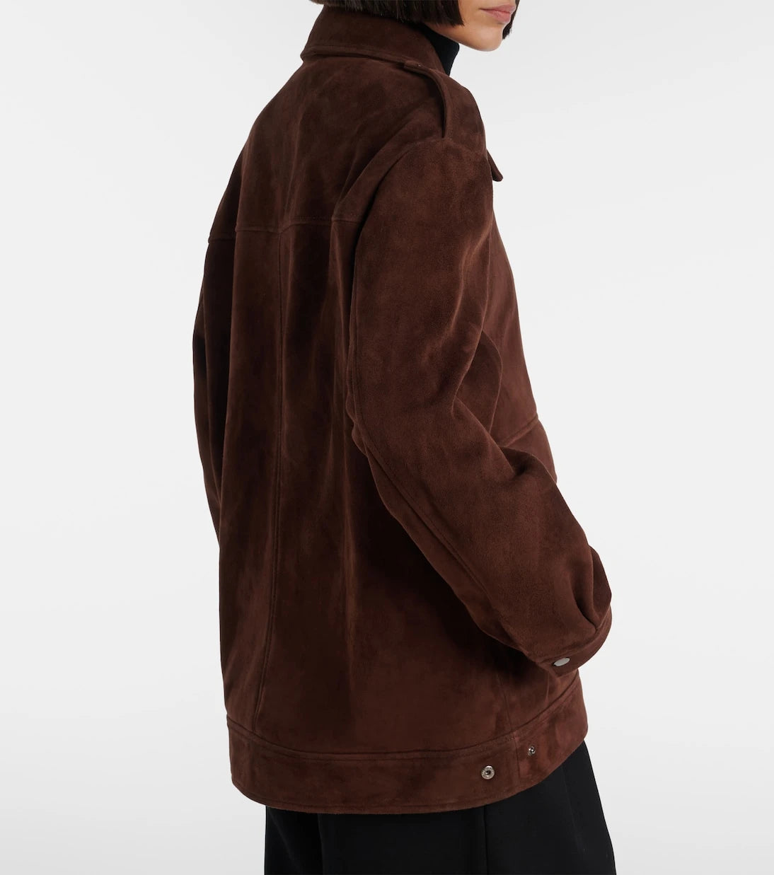 Nour Hammour - Drey suede field jacket