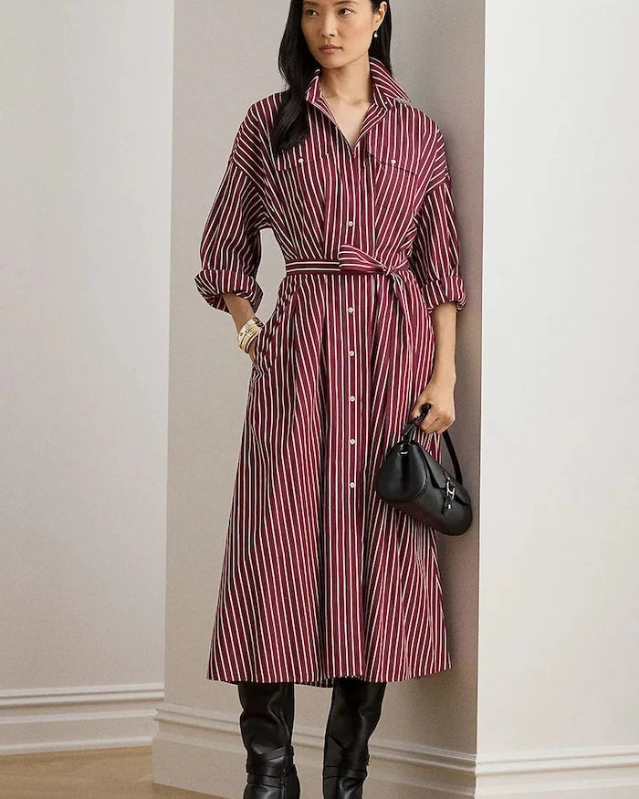 Lauren Ralph Lauren Pamuklu Elbise