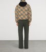 Burberry Beige Check Ambleside Puffer Jacket