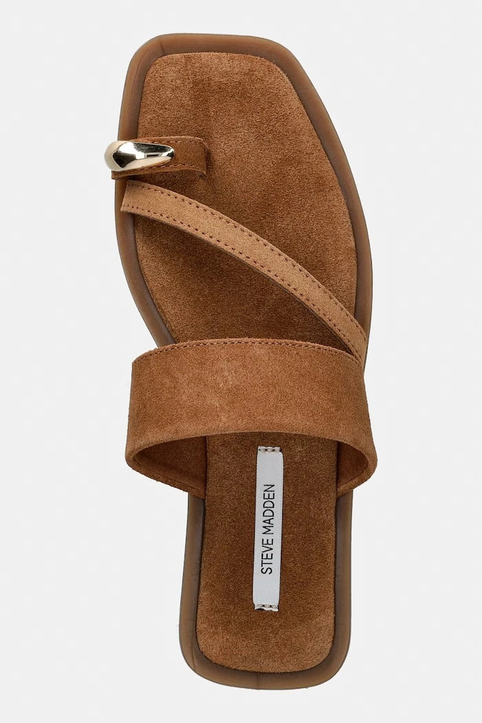 Steve Madden джапанки дамски от велур Ellaina