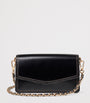 Black Leather Eliza Clutch Bag