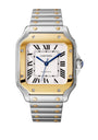 Yellow Gold and Stainless Steel Santos de Cartier Watch 35.1mm