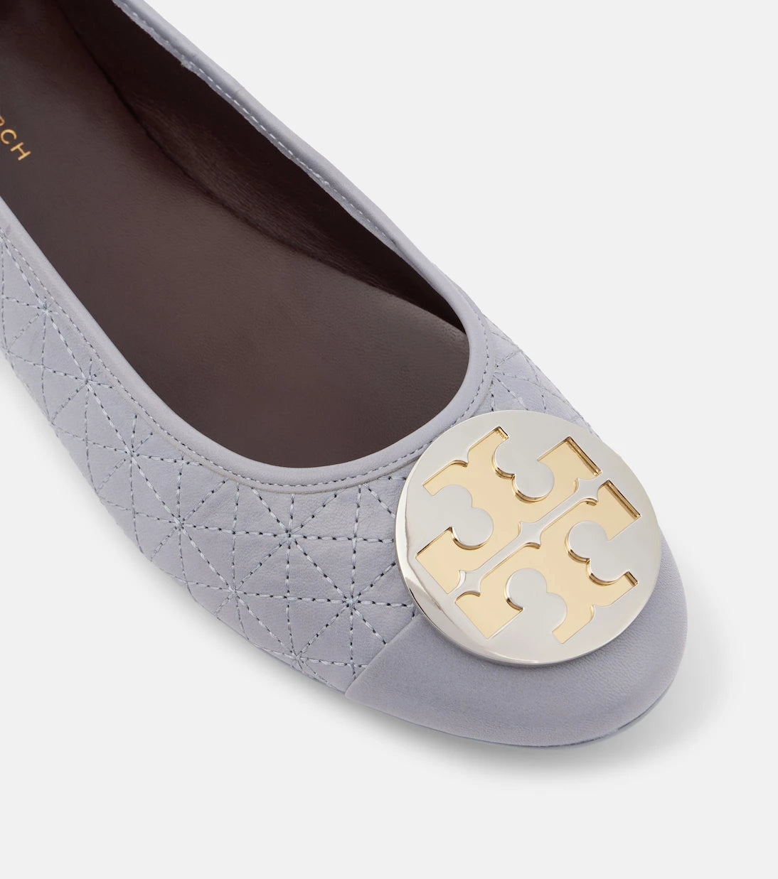 Tory Burch - حذاء باليه كلير الجلدي المسطح