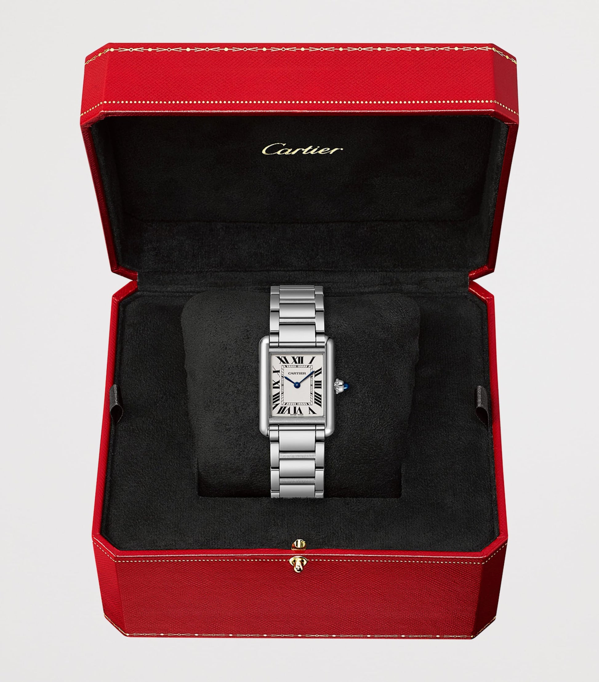Cartier Small Steel Tank Must Watch 22mm