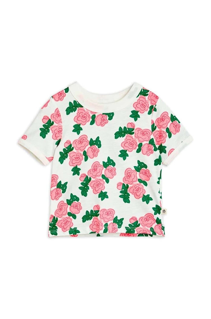 Детска памучна рокля Mini Rodini