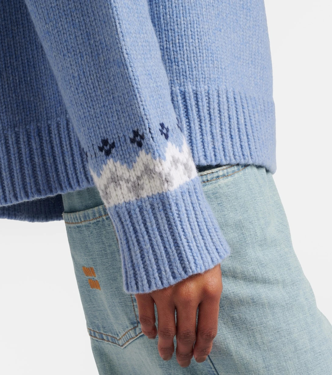 Miu Miu - Fair Isle virgin wool jacquard sweater