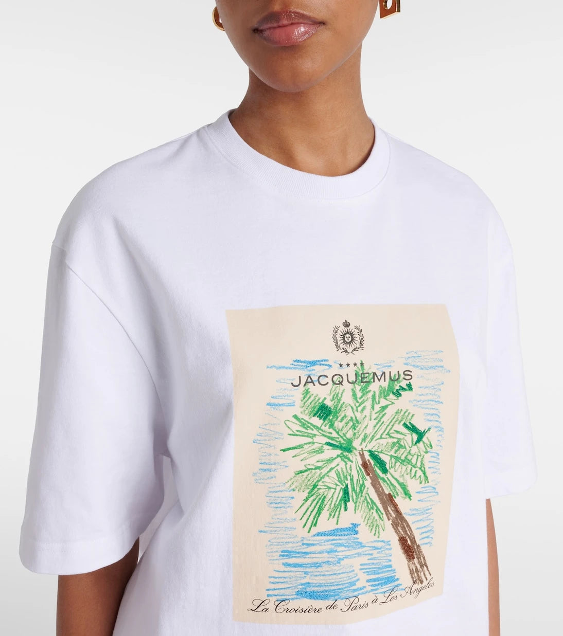 Jacquemus - Marino printed cotton jersey T-shirt