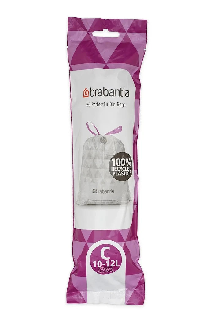 Торби за боклук Brabantia PerfectFit, C, 10-12 L, 10 x 20 szt.