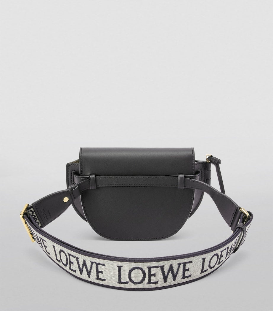 LOEWE Black Mini Gate Dual Bag