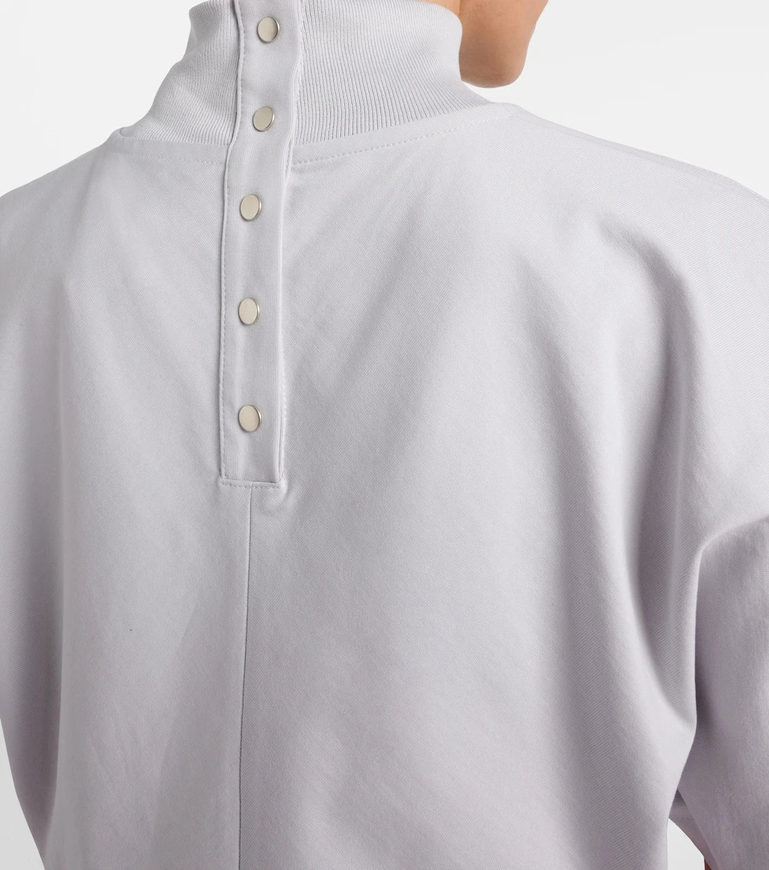 Alaïa - Cropped cotton jersey T-shirt