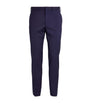 Wool Serge Straight Trousers