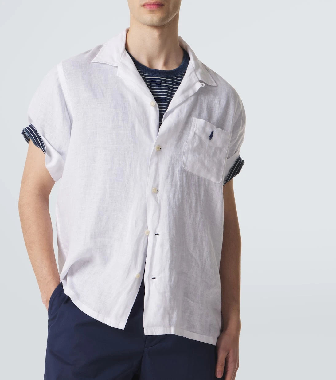 Polo Ralph Lauren - Embroidered linen shirt